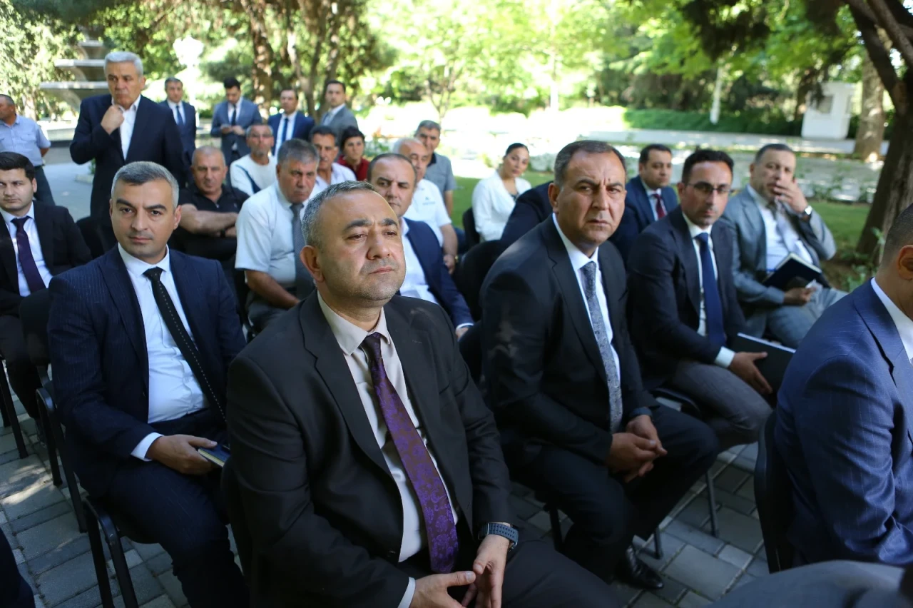 Niyazi Bayramov səyyar görüş keçirdi - FOTOLAR