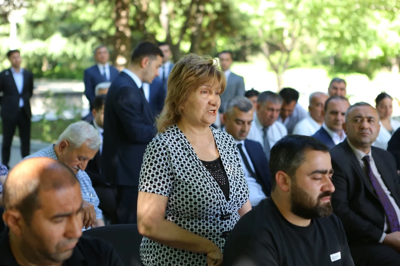 Niyazi Bayramov səyyar görüş keçirdi - FOTOLAR