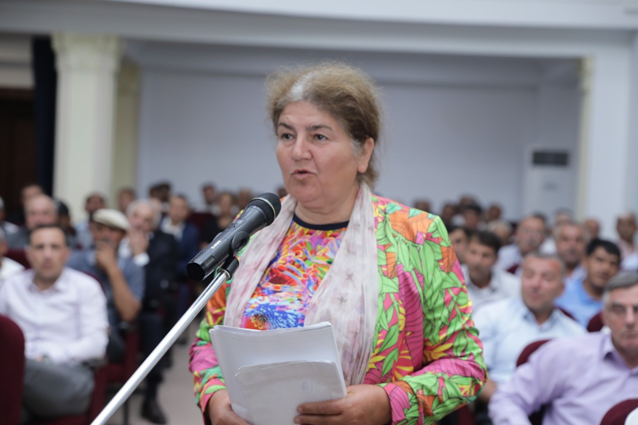 Xaçmazda regional müşavirə keçirilib - FOTOLAR