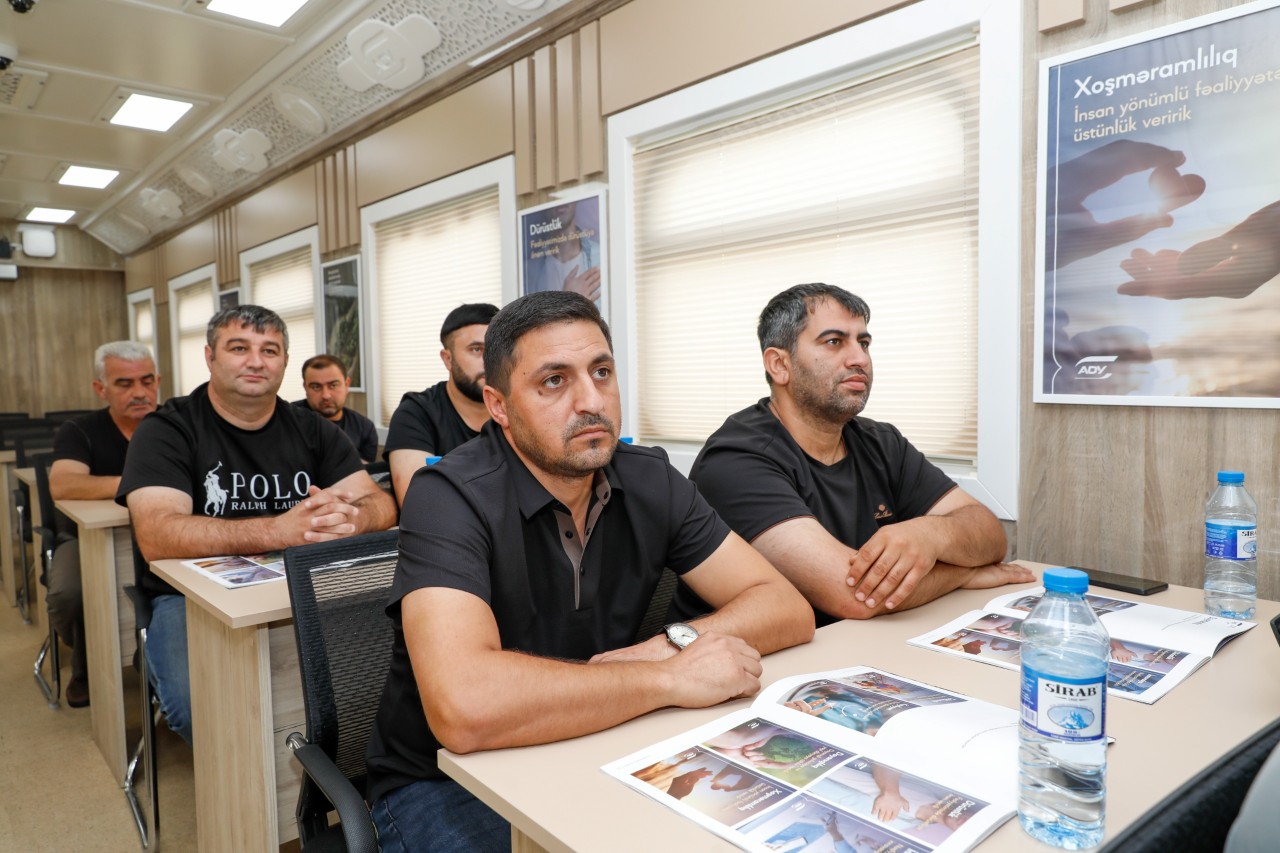 ADY-nin “Bilik Ekspresi” səyyar təlim qatarı istifadəyə verildi - FOTOLAR