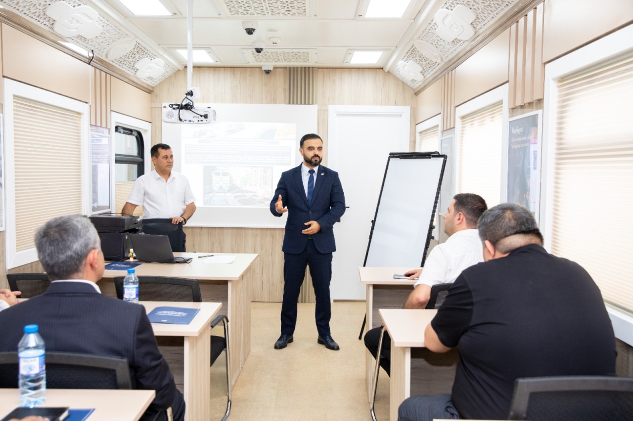 ADY-nin “Bilik Ekspresi” səyyar təlim qatarı istifadəyə verildi - FOTOLAR