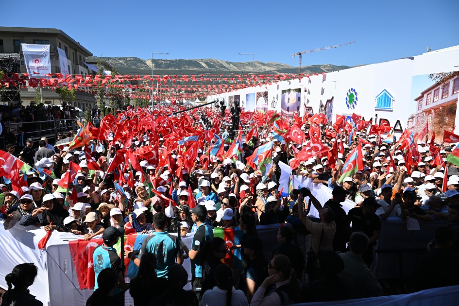 “Azərbaycan” məhəlləsinin açılışında prezidentlərin çıxışının tam mətni - VİDEO (YENİLƏNİB)