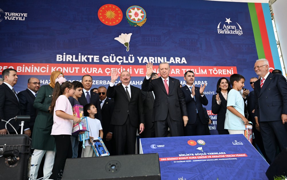 “Azərbaycan” məhəlləsinin açılışında prezidentlərin çıxışının tam mətni - VİDEO (YENİLƏNİB)