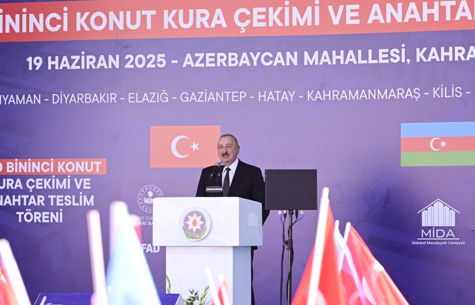 “Azərbaycan” məhəlləsinin açılışında prezidentlərin çıxışının tam mətni - VİDEO (YENİLƏNİB)