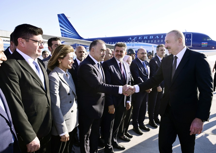 İlham Əliyevin Türkiyəyə səfəri başa çatdı - FOTOLAR