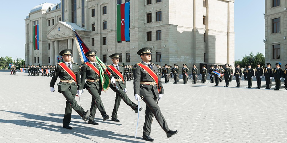 DİN-in Hərbi İnstitutunda növbəti buraxılış oldu - FOTOLAR+VİDEO