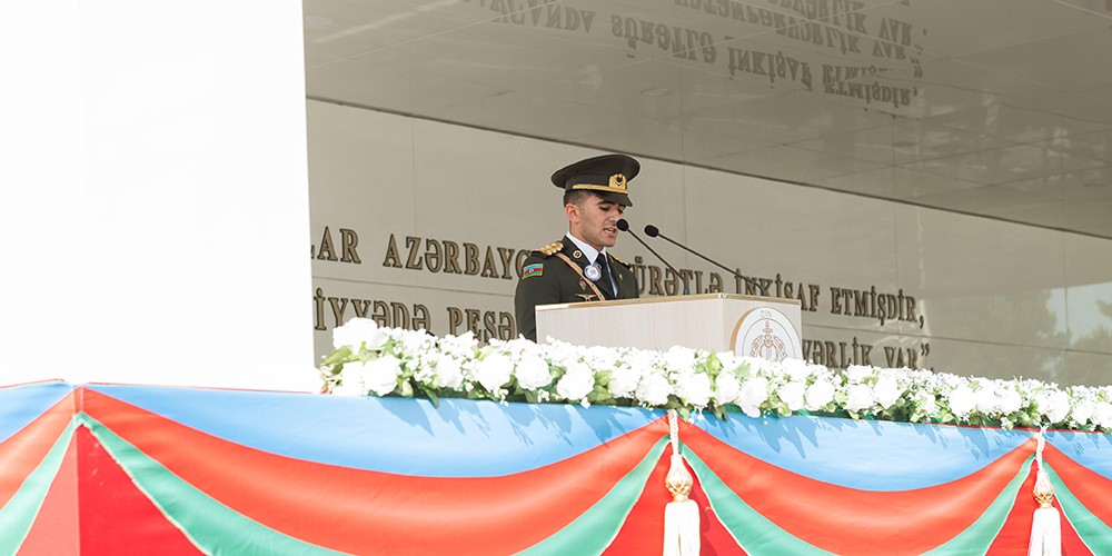 DİN-in Hərbi İnstitutunda növbəti buraxılış oldu - FOTOLAR+VİDEO