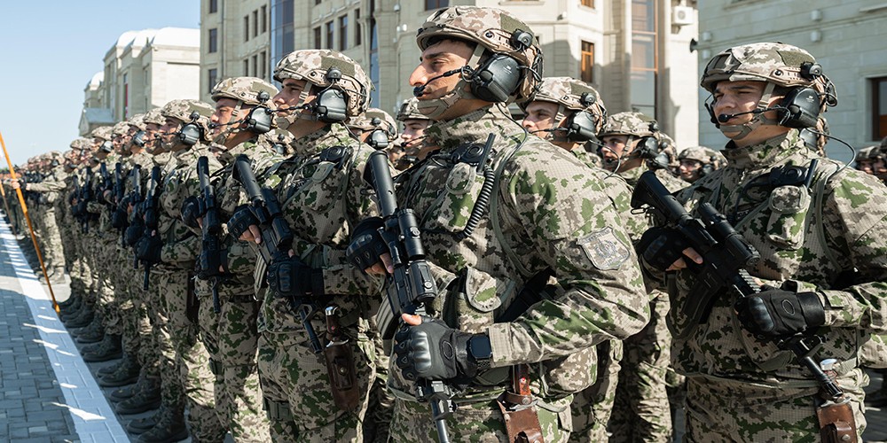 DİN-in Hərbi İnstitutunda növbəti buraxılış oldu - FOTOLAR+VİDEO