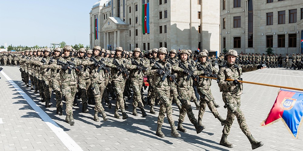 DİN-in Hərbi İnstitutunda növbəti buraxılış oldu - FOTOLAR+VİDEO