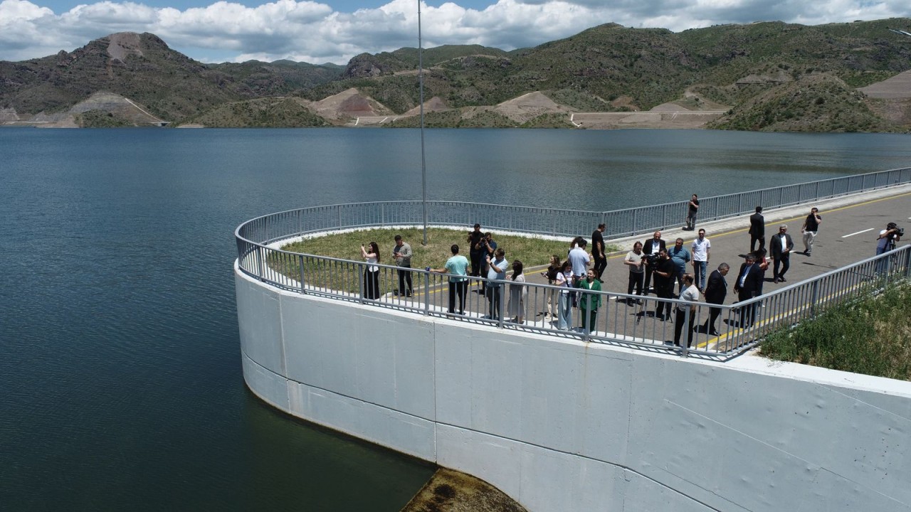 ADSEA Zabuxçay su anbarına mediatur təşkil edib - FOTOLAR