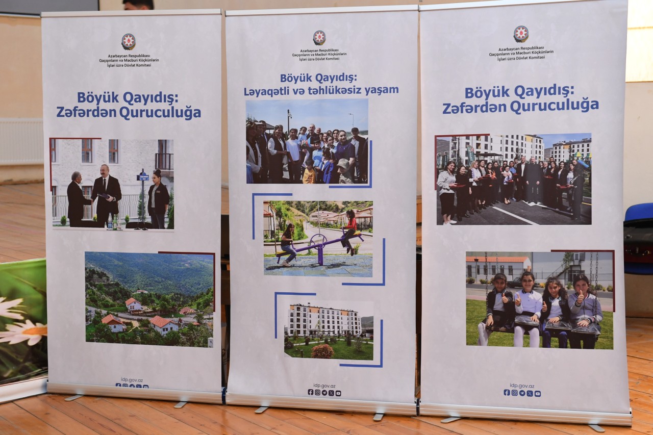 “Böyük Qayıdışda bərabərik” adlı maarifləndirmə tədbiri keçirilib - FOTO/VİDEO