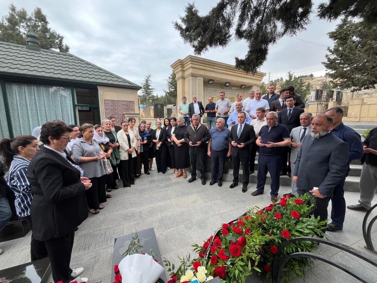 Abşeronda şəhidlərimiz və onların ailə üzvləri növbəti dəfə ziyarət olunub - FOTOLAR