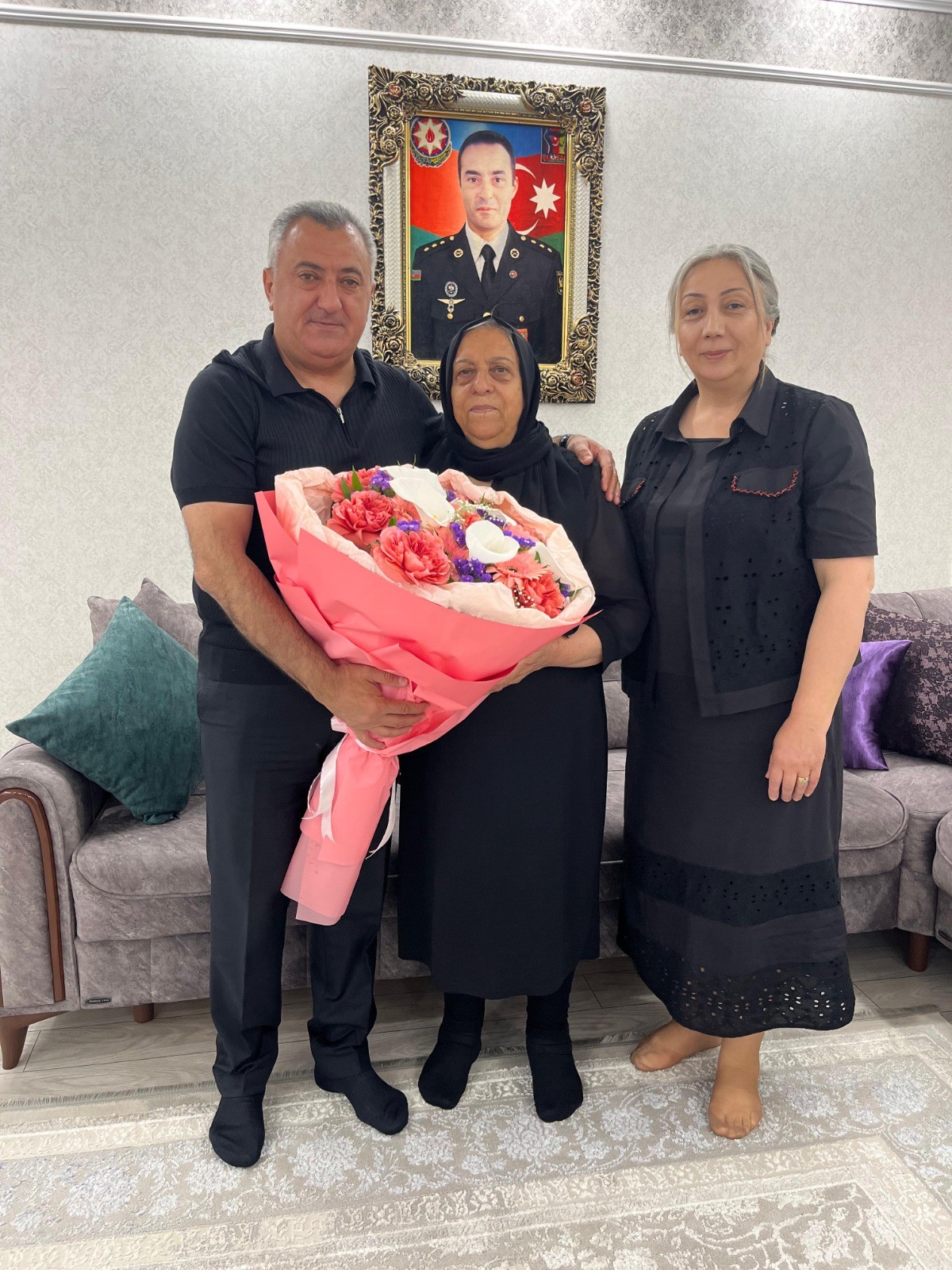 Abşeronda şəhidlərimiz və onların ailə üzvləri növbəti dəfə ziyarət olunub - FOTOLAR