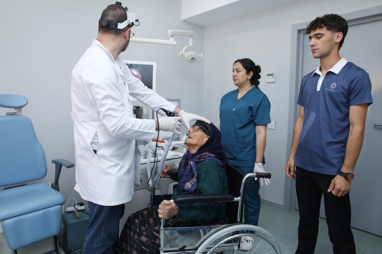 “Həmkardan həmkara qayğı ilə” layihəsinin növbəti mərhələsi Laçında keçirilib - FOTOLAR