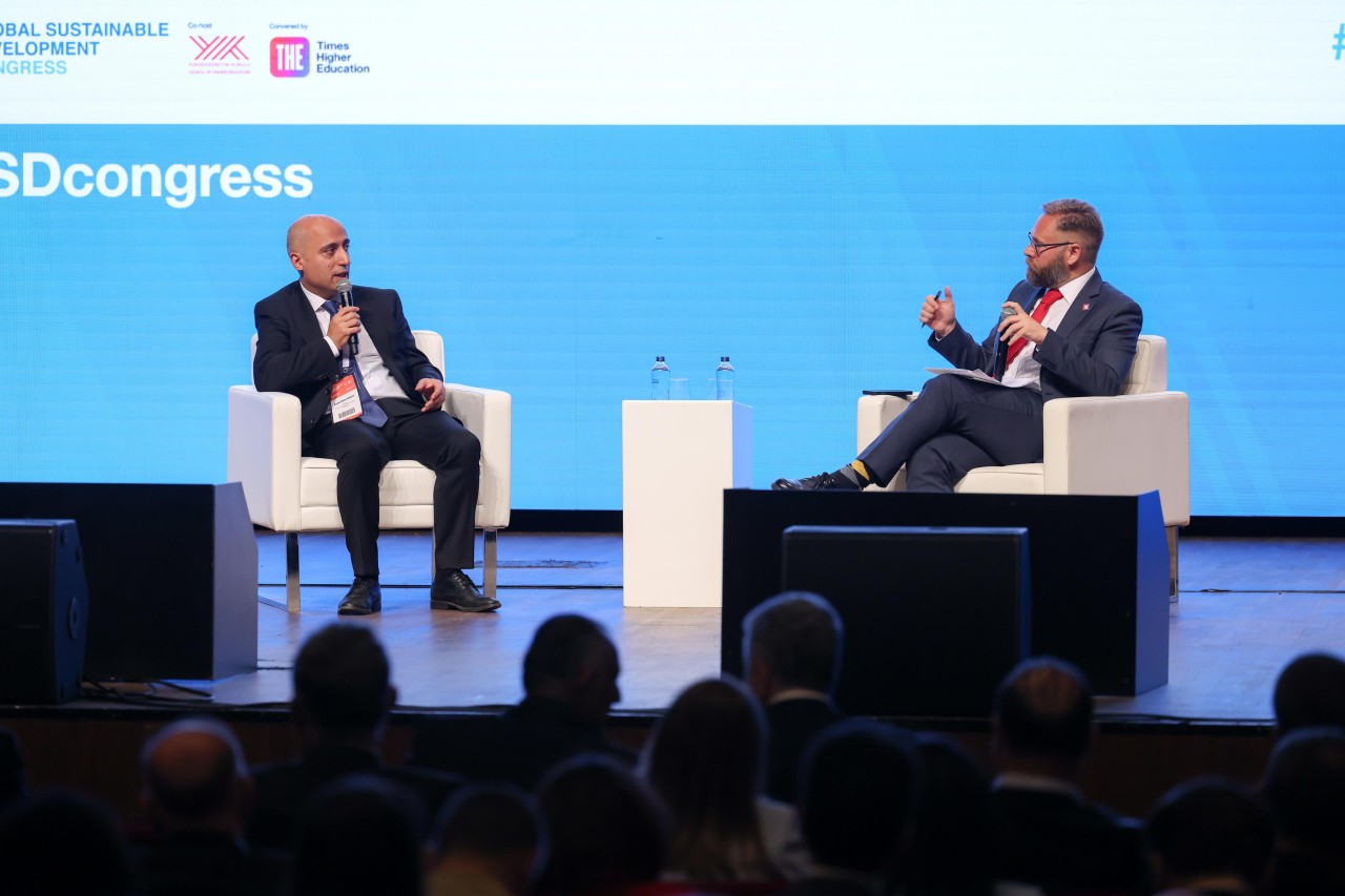 AzMİU “Qlobal Dayanıqlı İnkişaf Konqresi”ndə fəal iştirak edib - FOTO