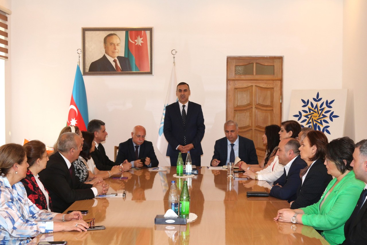 YAP Xətai rayon təşkilatı tibb işçilərinin peşə bayramını qeyd etdi - FOTOLAR