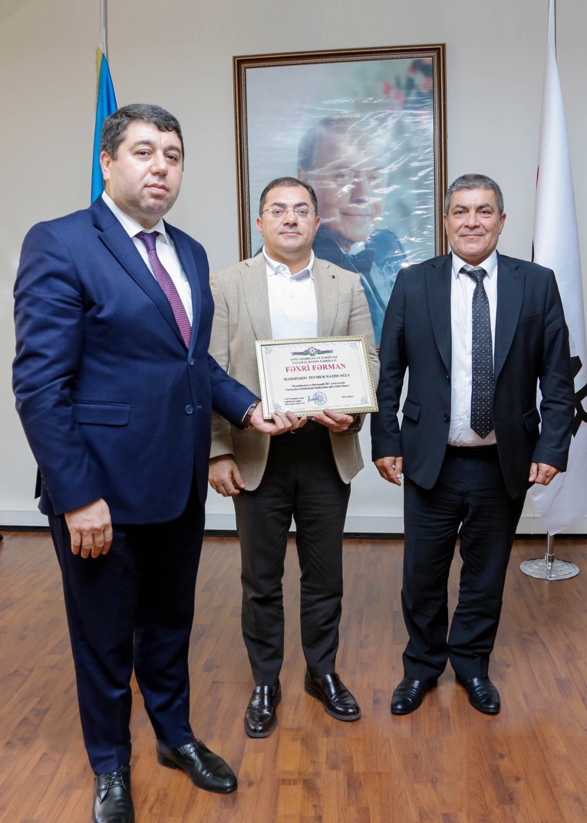 YAP Yasamal rayon təşkilatı tədbir keçirdi - FOTOLAR