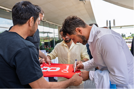 "Azercell" dünya çempionlarını təbrik etdi - FOTOLAR