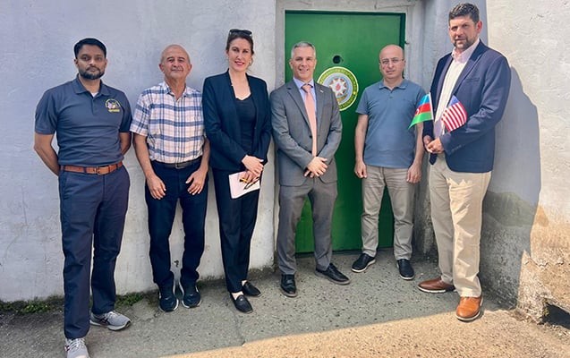 ABŞ səfirinin müavini İranla sərhəddə - FOTOLAR