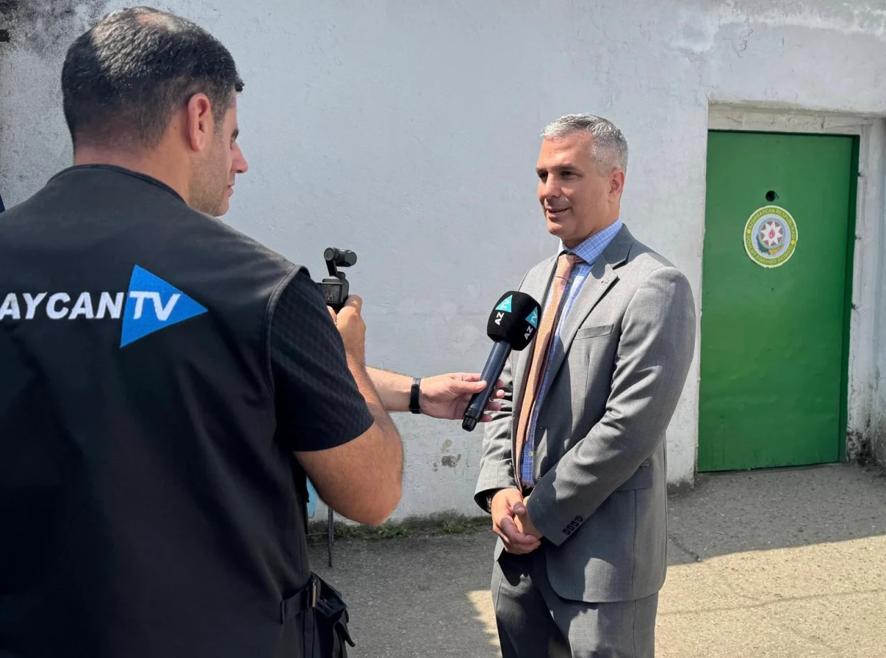 ABŞ səfirinin müavini İranla sərhəddə - FOTOLAR