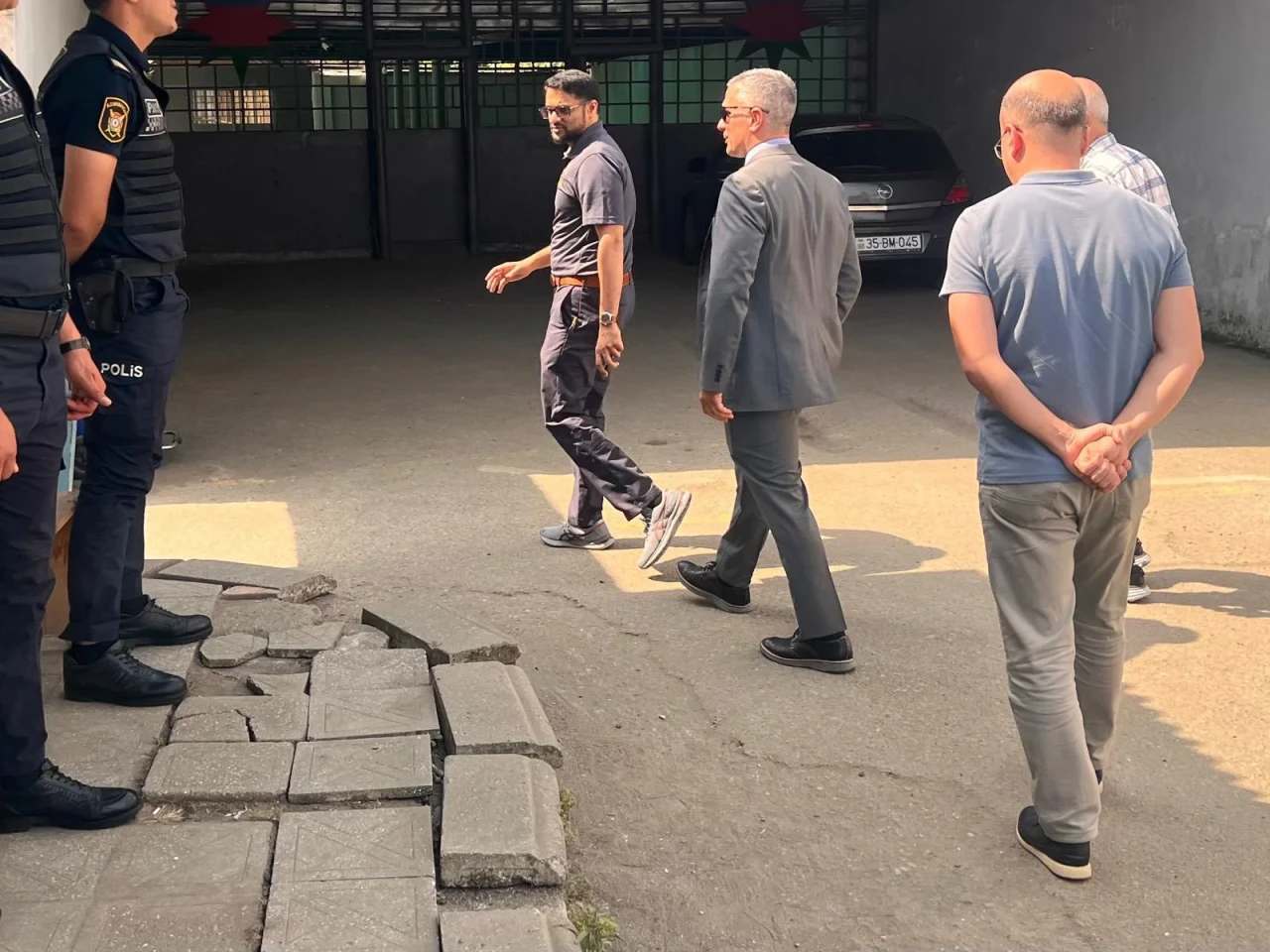 ABŞ səfirinin müavini İranla sərhəddə - FOTOLAR