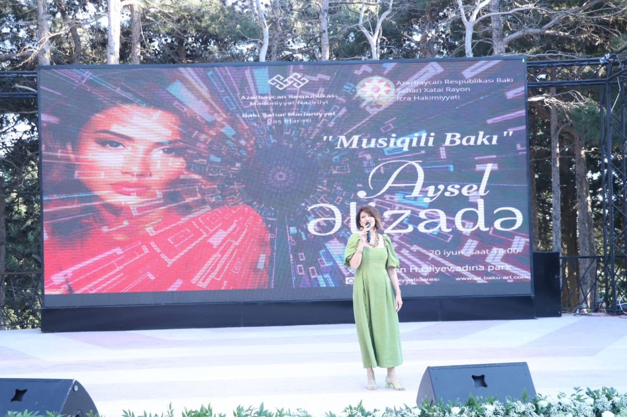 Xətai rayonunda konsert proqramı təşkil olunub - FOTO/VİDEO