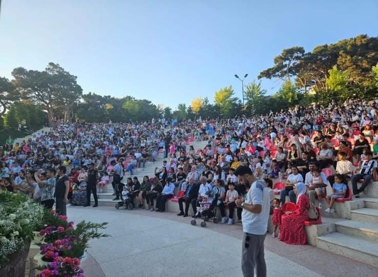 Xətai rayonunda konsert proqramı təşkil olunub - FOTO/VİDEO
