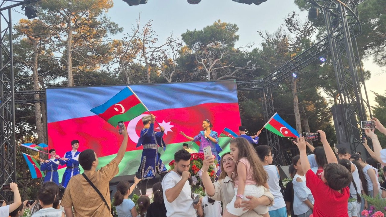 Xətai rayonunda konsert proqramı təşkil olunub - FOTO/VİDEO