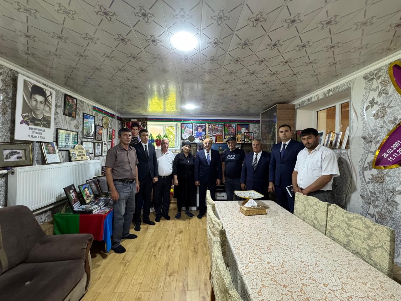 Asif Əsgərov şəhid ailəsini ziyarət edib, vətəndaşlarla görüşdü - FOTOLAR