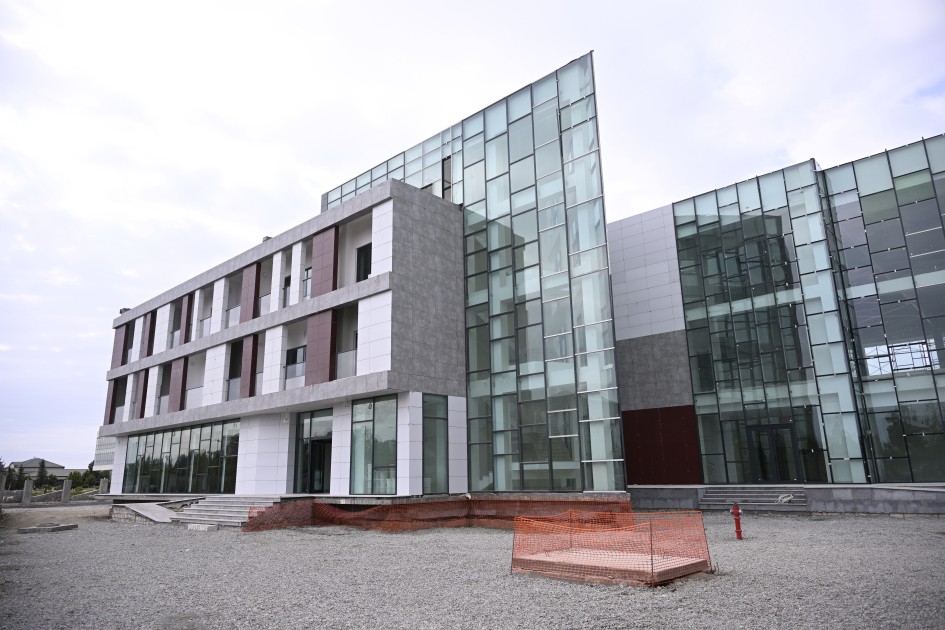 Prezident Yevlax Olimpiya İdman Kompleksində - FOTOLAR