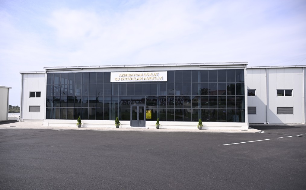 Prezident sutəmizləyici qurğunun açılışında iştirak etdi - FOTOLAR (YENİLƏNİB)