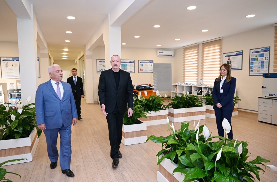 “Yevlax” qovşaq yarımstansiyasının açılışı oldu - FOTOLAR (YENİLƏNİB)