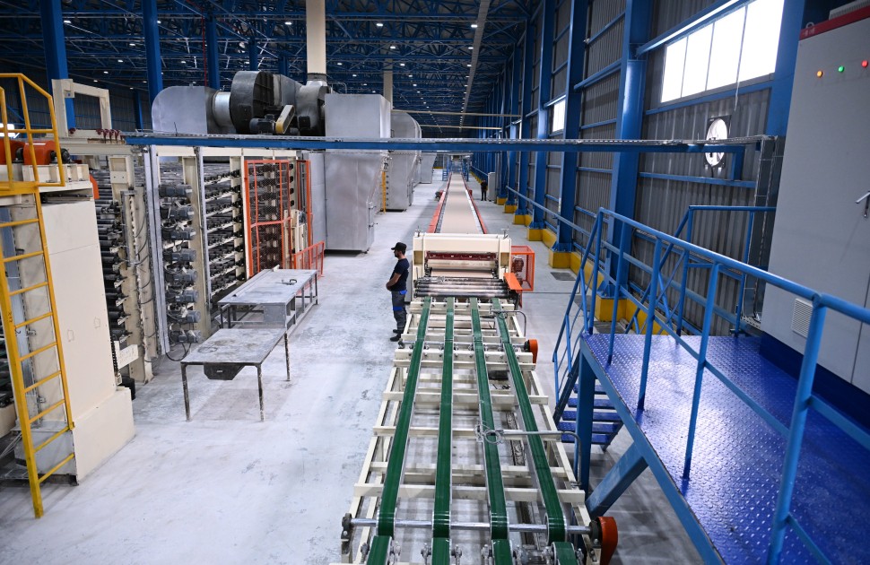 Goranboyda istehsal müəssisəsi istifadəyə verildi - FOTOLAR (YENİLƏNİB)