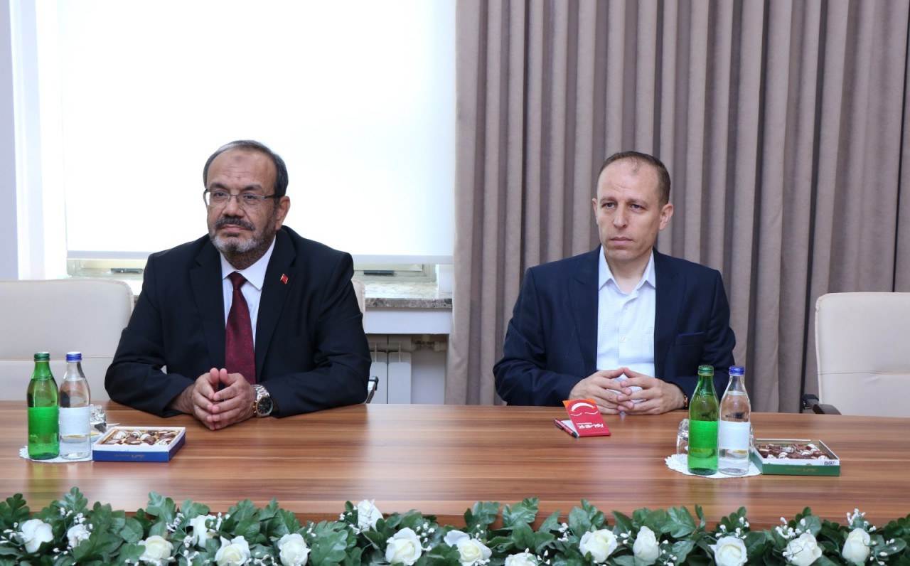 Konya Texniki Universitetinin rektoru AzMİU-da olub - FOTOLAR