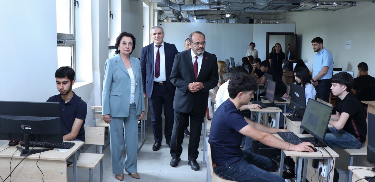 Konya Texniki Universitetinin rektoru AzMİU-da olub - FOTOLAR