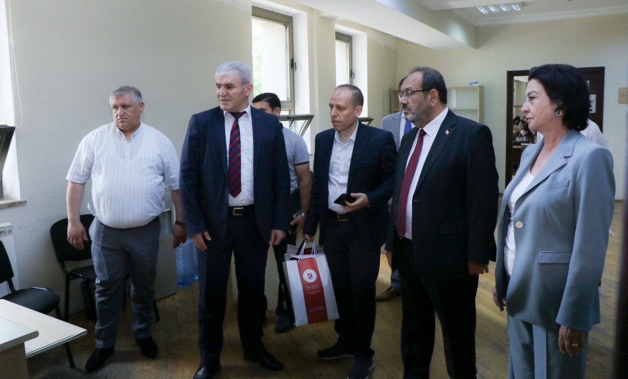 Konya Texniki Universitetinin rektoru AzMİU-da olub - FOTOLAR