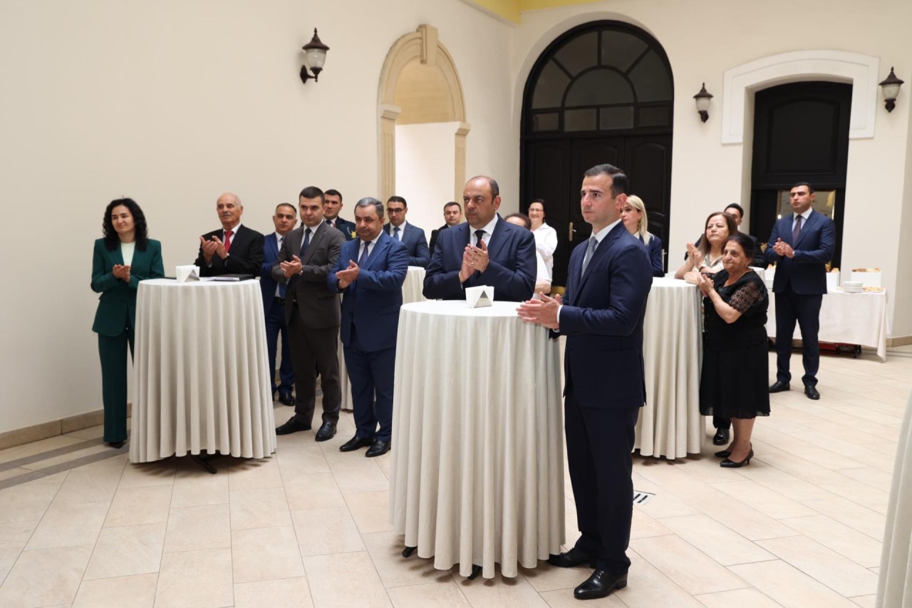 Baş Prokurorluqda dövlət qulluqçularının peşə bayramı qeyd olunub - FOTOLAR