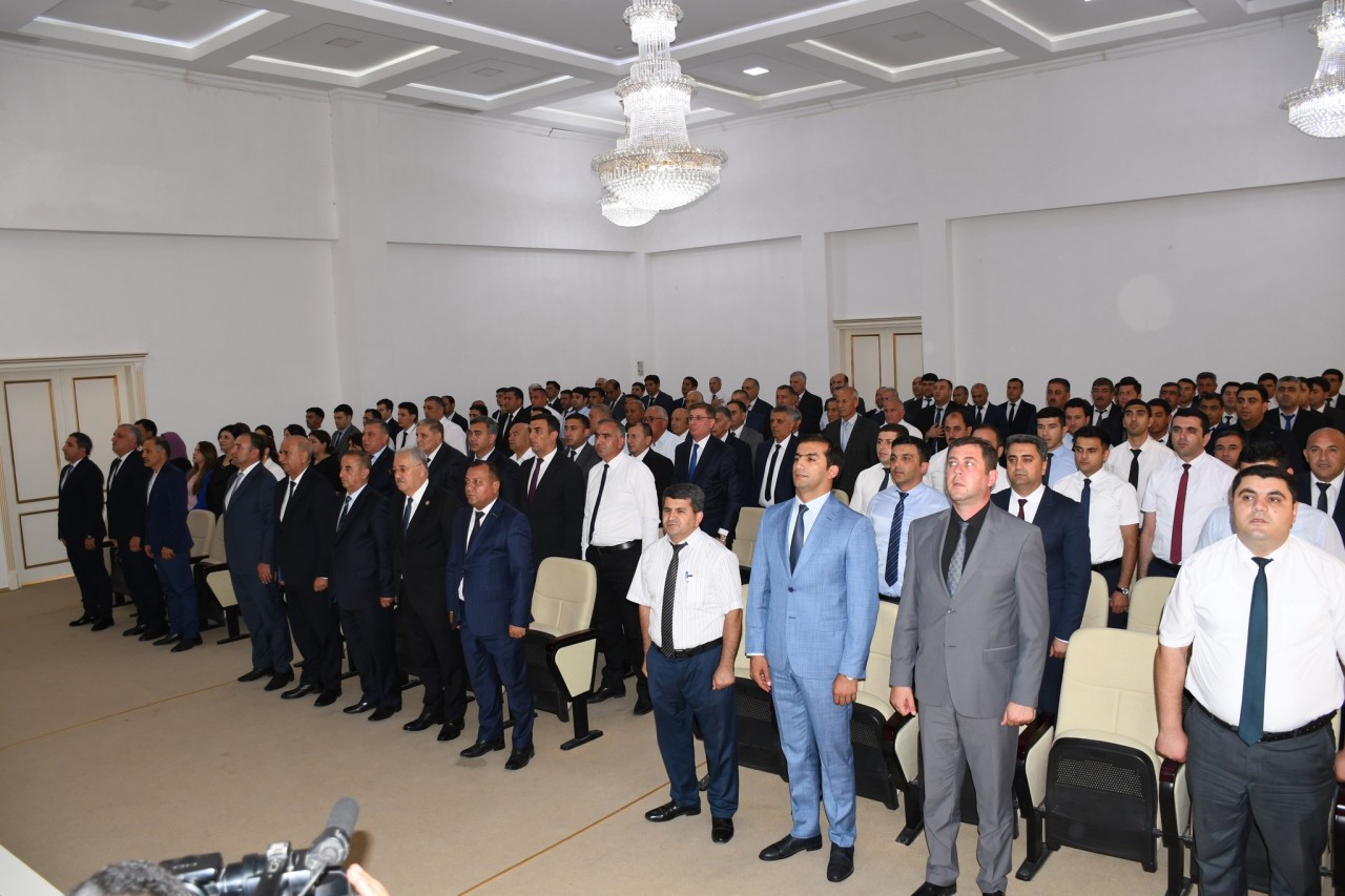 Ağdamda dövlət qulluqçularının peşə bayramına həsr olunmuş tədbir keçirildi - FOTOLAR