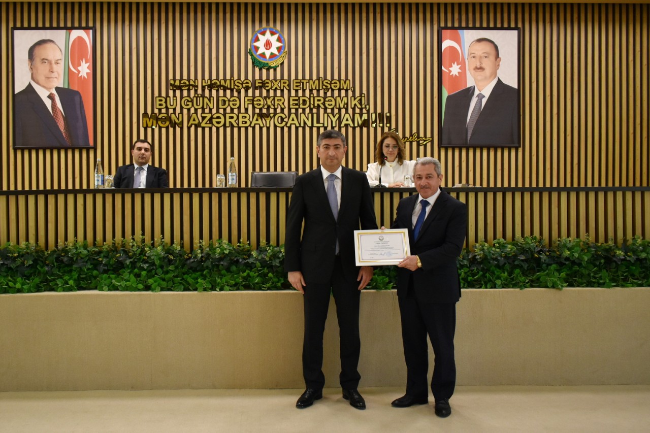 Yasamal RİH-də dövlət qulluqçularının peşə bayramı qeyd edilib - FOTOLAR