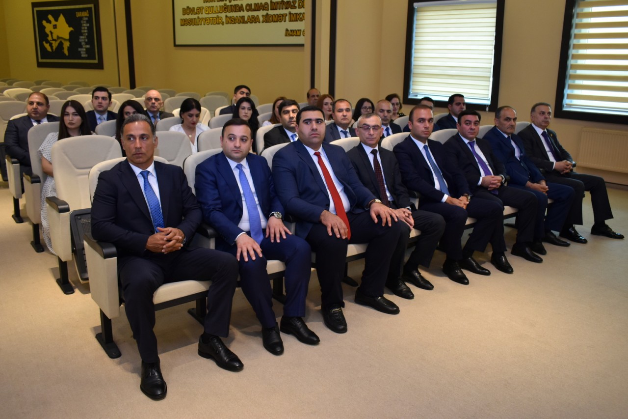 Yasamal RİH-də dövlət qulluqçularının peşə bayramı qeyd edilib - FOTOLAR