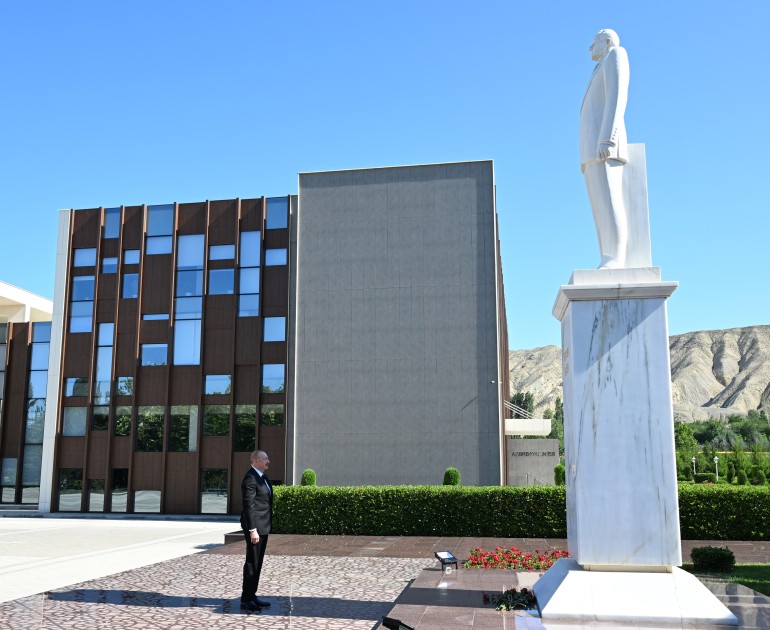 Mingəçevirdə “8 Noyabr” Elektrik Stansiyasının açılışı oldu - FOTOLAR (YENİLƏNİB)