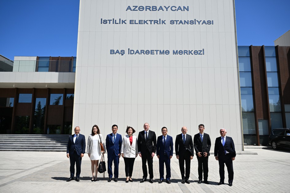 İlham Əliyev Çen Qianqla görüşdü - FOTOLAR