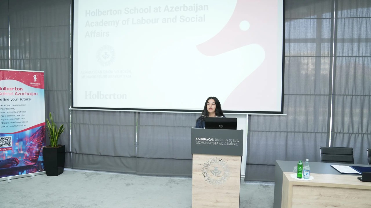 AƏSMA ilə Holberton Azərbaycan Məktəbi arasında memorandum imzalanıb - FOTOLAR