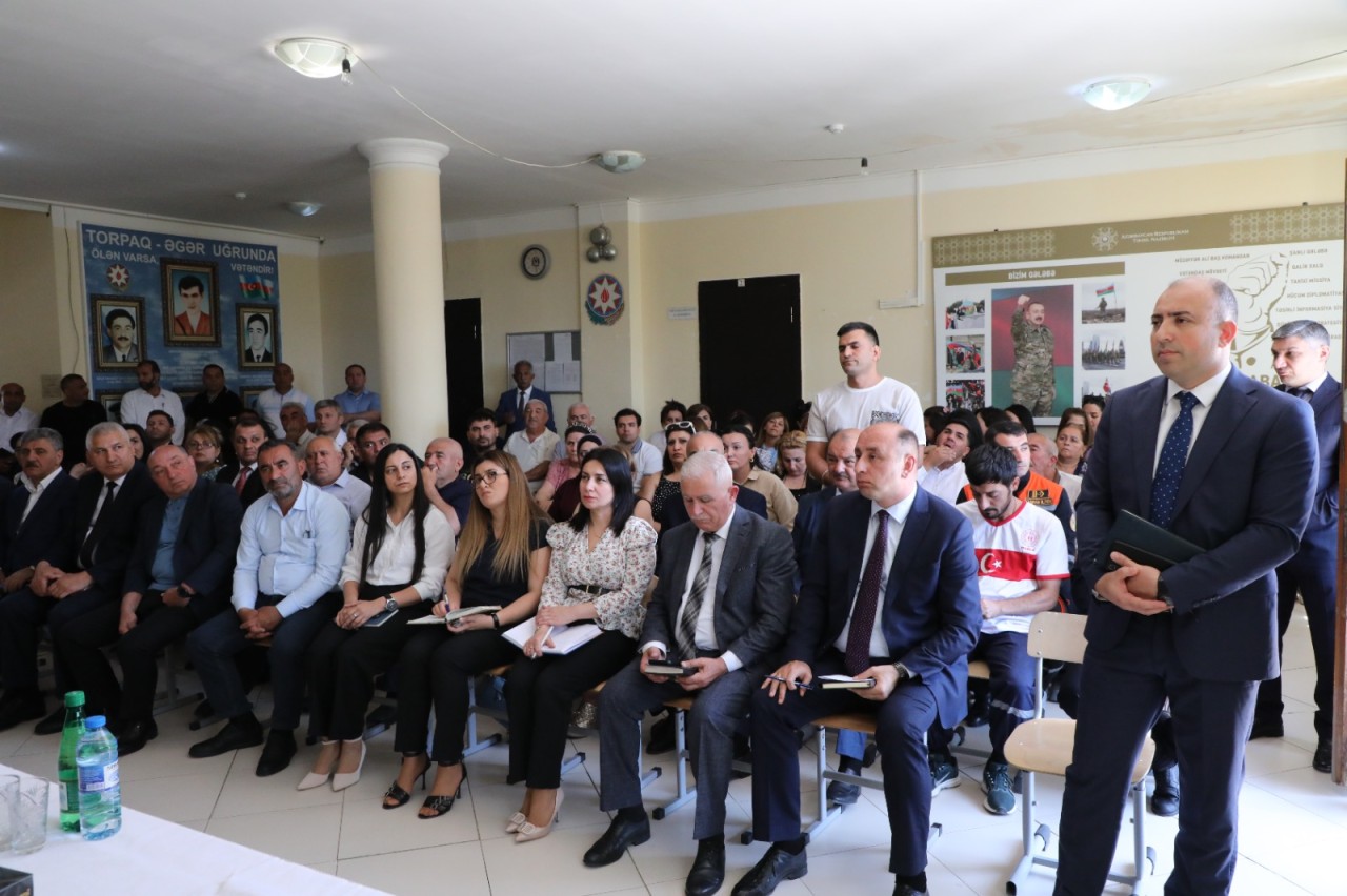 Suraxanıda səyyar görüşlər davam edir - FOTOLAR