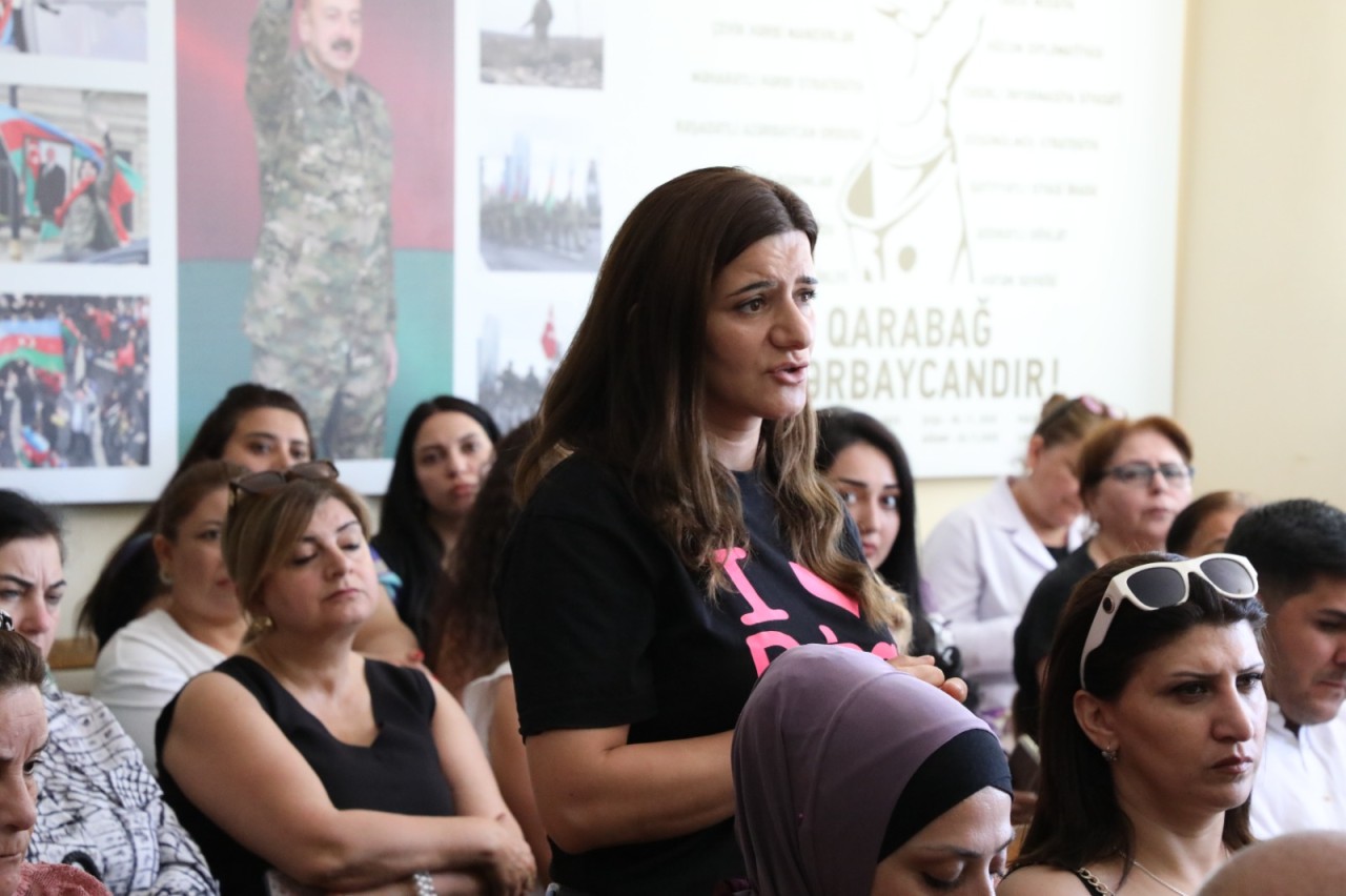 Suraxanıda səyyar görüşlər davam edir - FOTOLAR