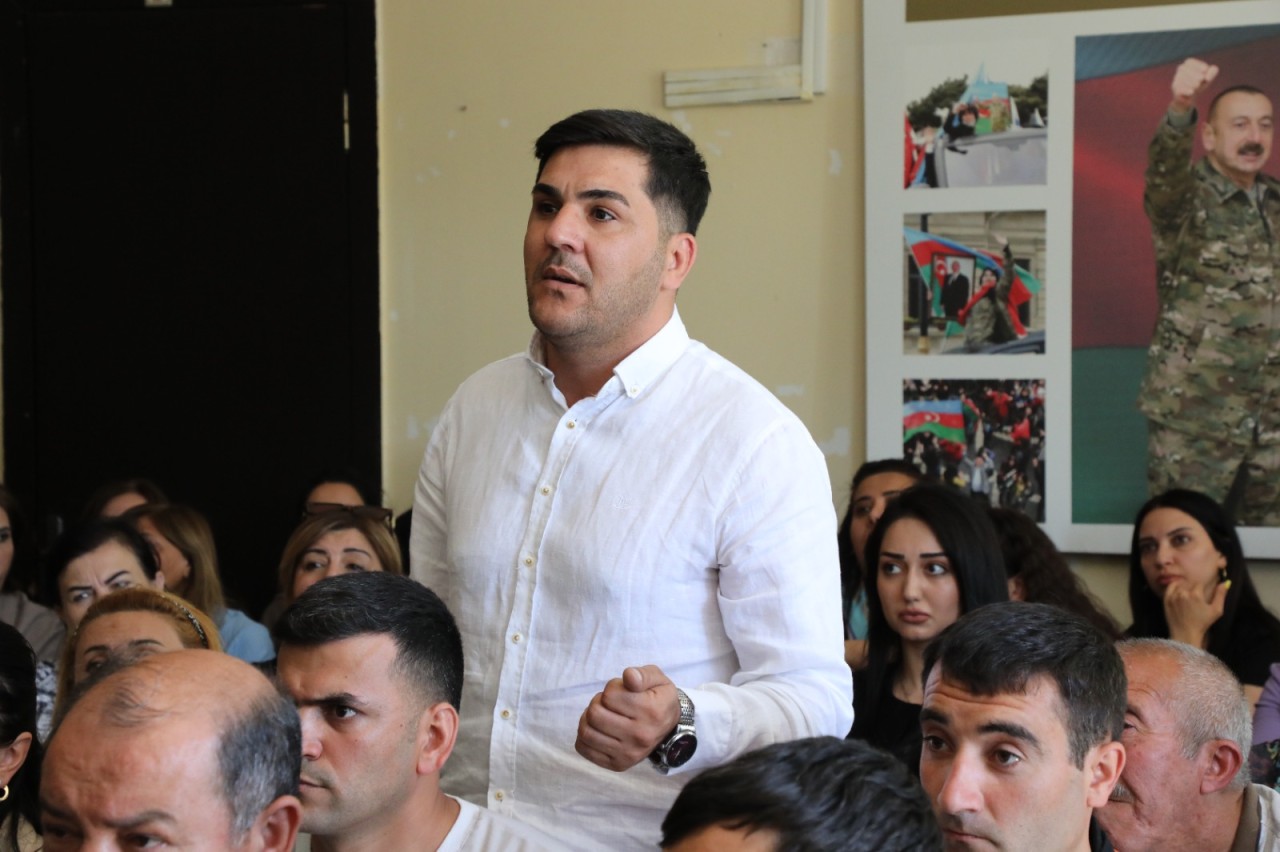 Suraxanıda səyyar görüşlər davam edir - FOTOLAR