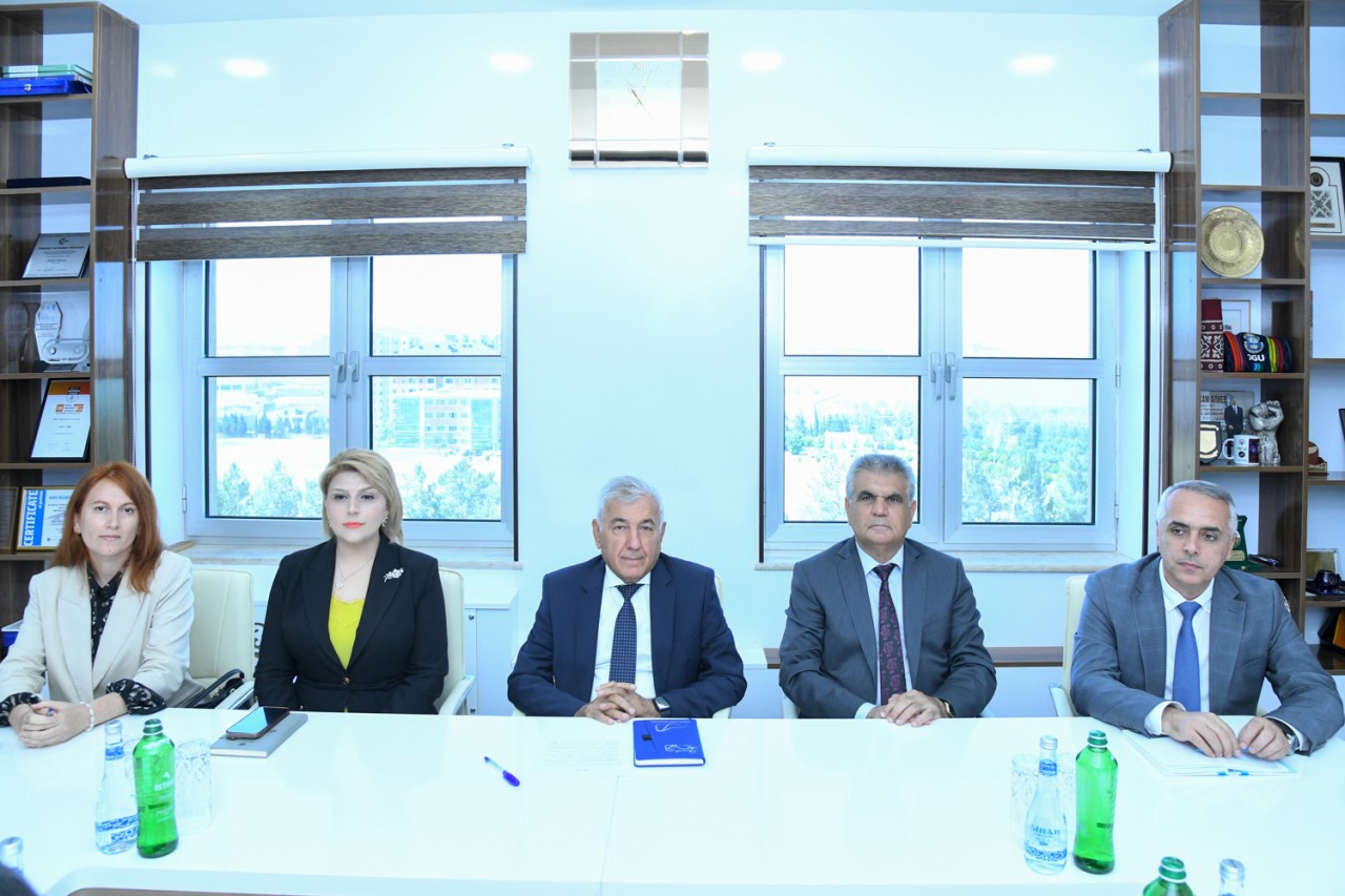 BMU-da PKTU-nun nümayəndələri ilə görüş keçirildi - FOTOLAR