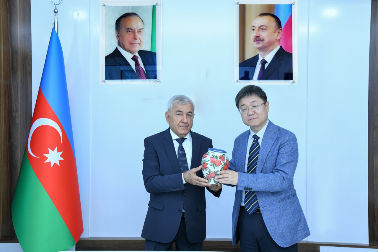 BMU-da PKTU-nun nümayəndələri ilə görüş keçirildi - FOTOLAR