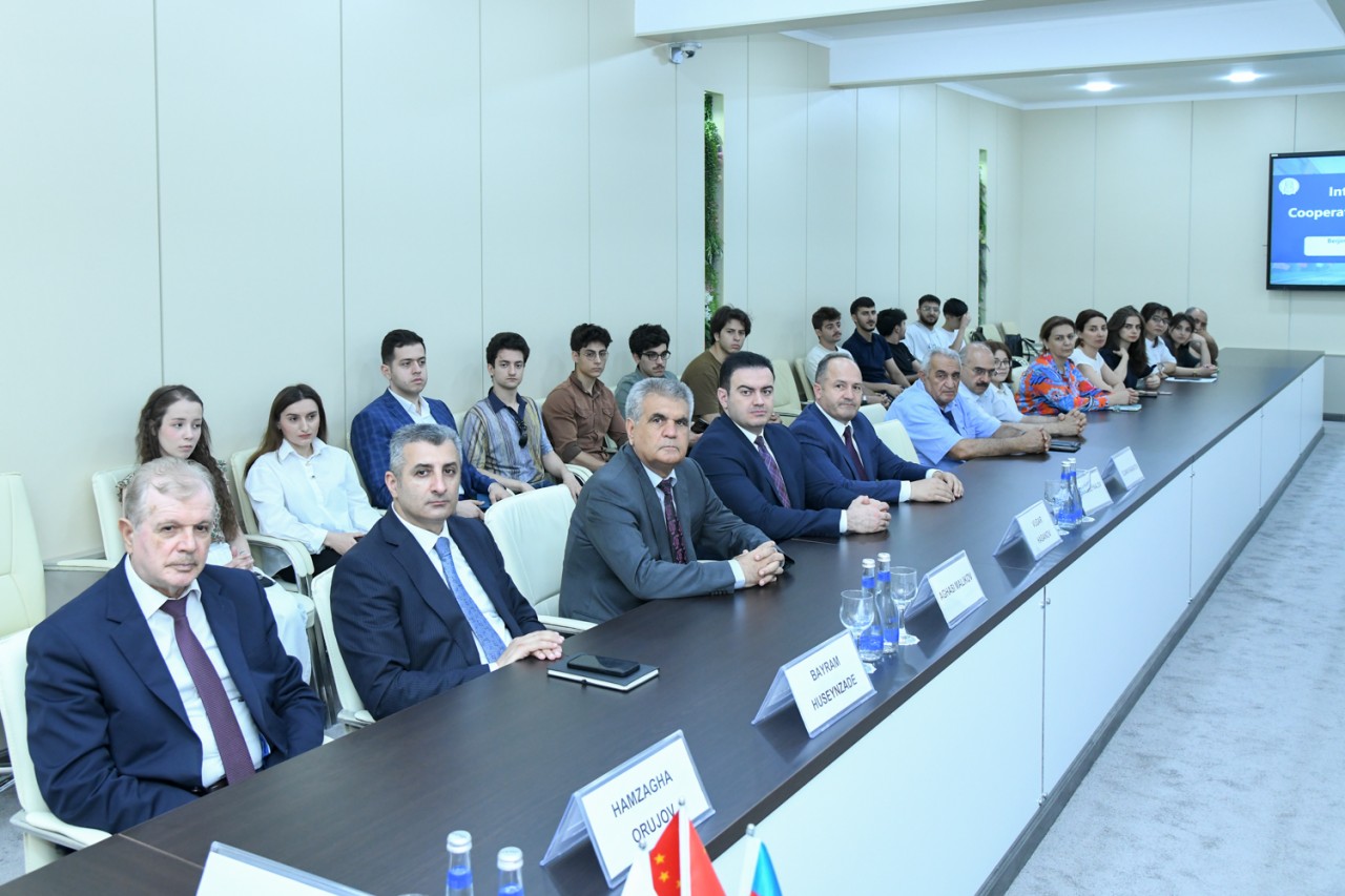 BMU-da PKTU-nun nümayəndələri ilə görüş keçirildi - FOTOLAR