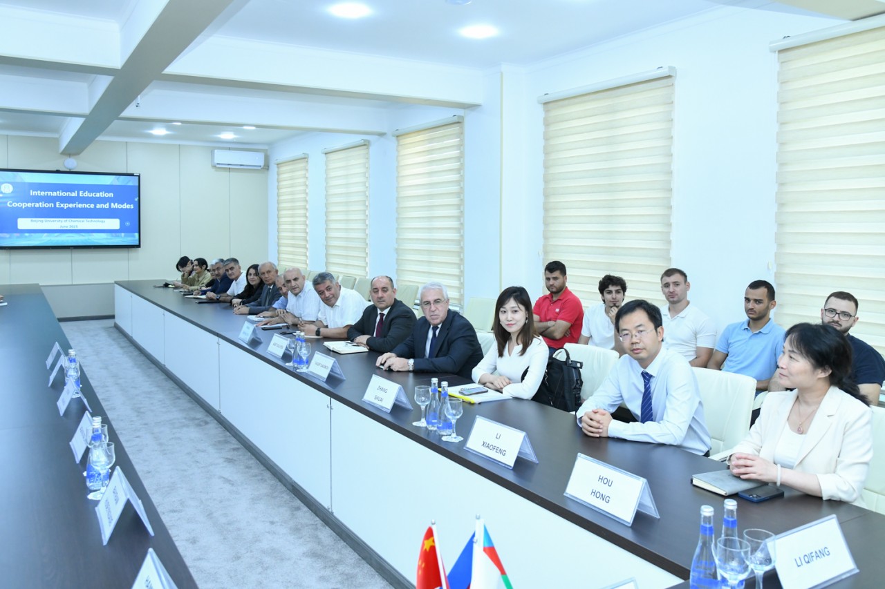 BMU-da PKTU-nun nümayəndələri ilə görüş keçirildi - FOTOLAR